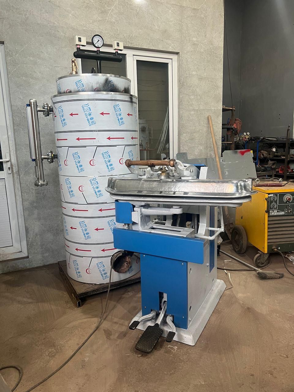 پرس لباسشویی دیگ بخار خشکن 25 کیلو|ماشین‌آلات صنعتی|خاوران, |دیوار