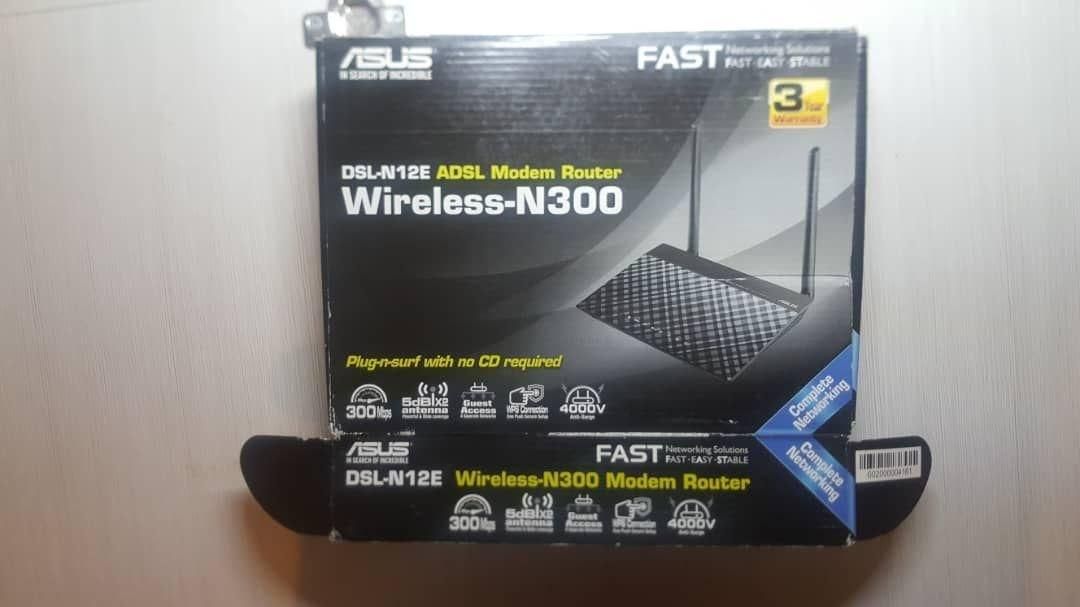 مودم روتر وایرلس ایسوس مدل DSL-N12E N300|مودم و تجهیزات شبکه|تهران, باغ فیض|دیوار