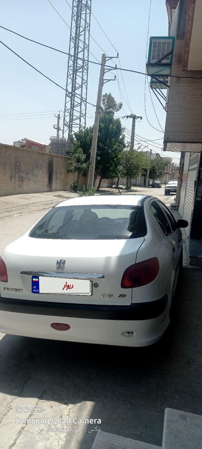 ۲۰۶sd|خودرو سواری و وانت|کرمانشاه, |دیوار