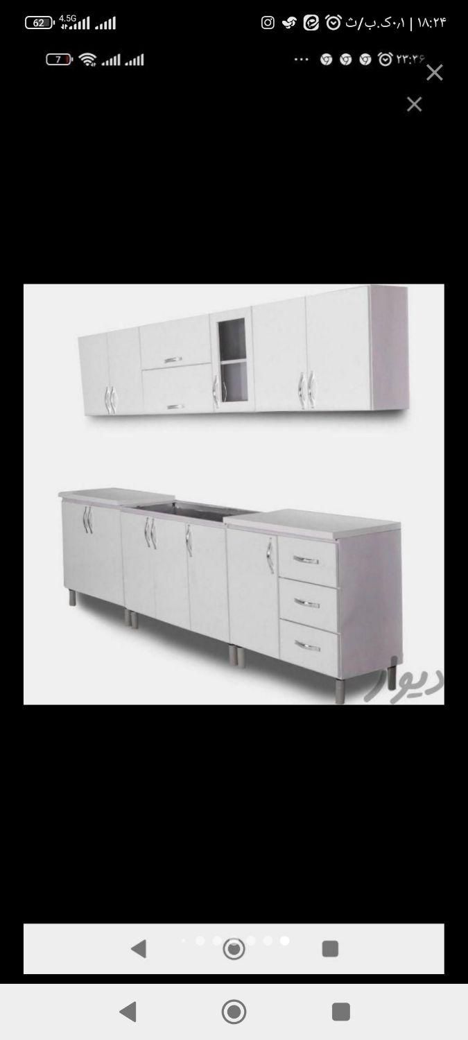کابینت آماده سه متر بالا سه مترپایی9500000|مصالح و تجهیزات ساختمان|الوند, |دیوار