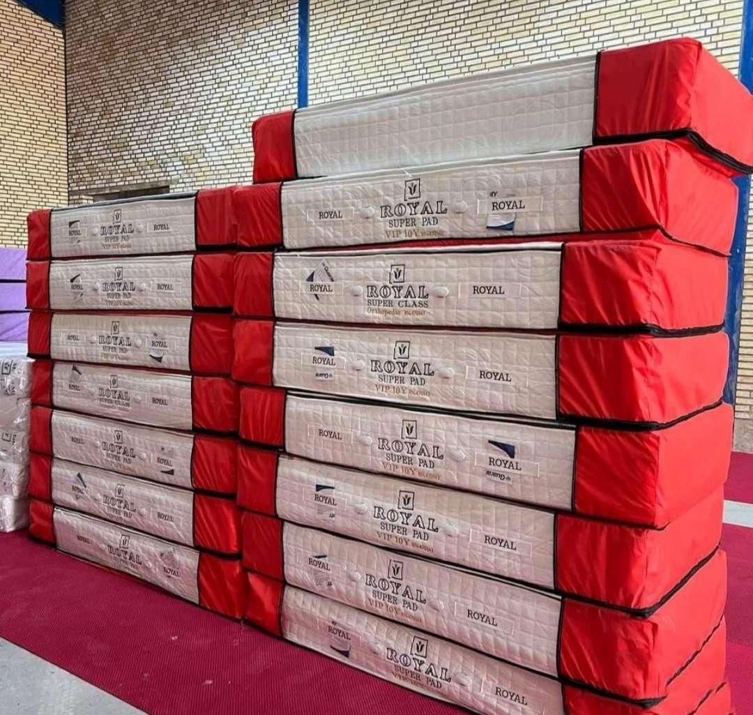 تشک پددار فنر میکرو بدون لرزش vip رویال|تشک تختخواب|یزد, |دیوار