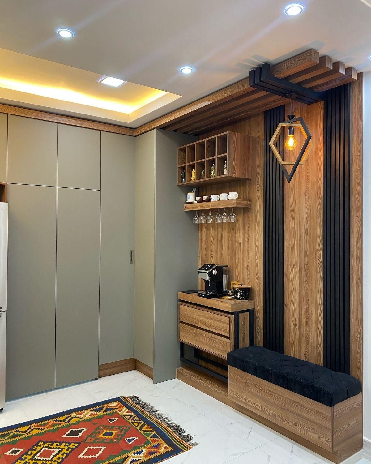 کابینت مدرن دوپله‌ترکیب‌باMDFایزوفام(عضو اتحادیه)|مصالح و تجهیزات ساختمان|مشهد, ارشاد|دیوار