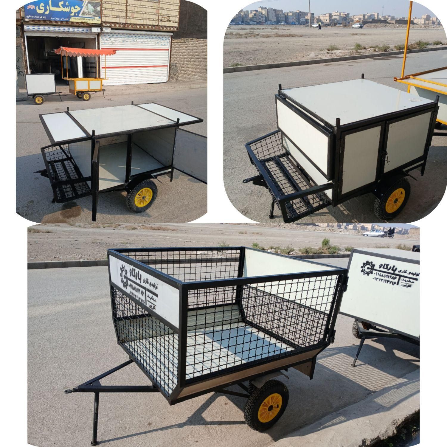 گاری موتور تریلی سبک|قطعات یدکی و لوازم جانبی|نیشابور, |دیوار