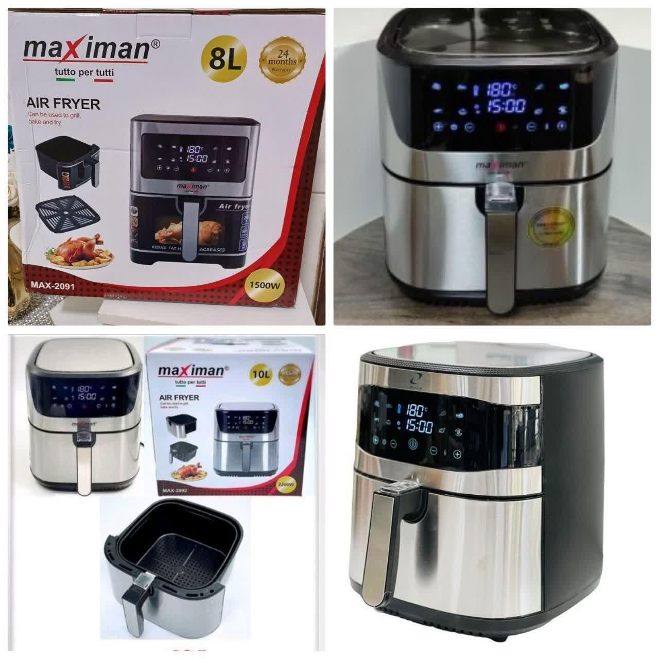 سرخکن بدون روغن مارک  maximan ژاپنی 10لیتری سرخ کن|اجاق گاز و لوازم برقی پخت‌وپز|یزد, |دیوار