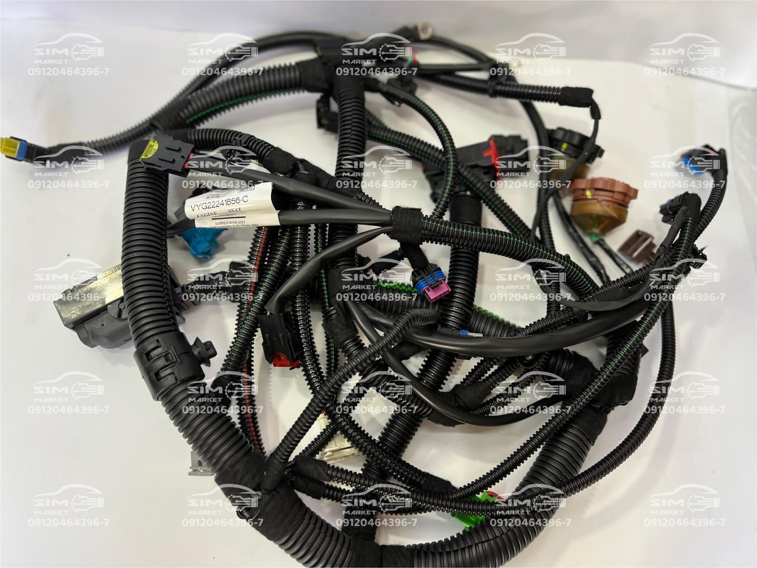 سیم کشى موتور دنا سال|قطعات یدکی و لوازم جانبی|یاسوج, |دیوار