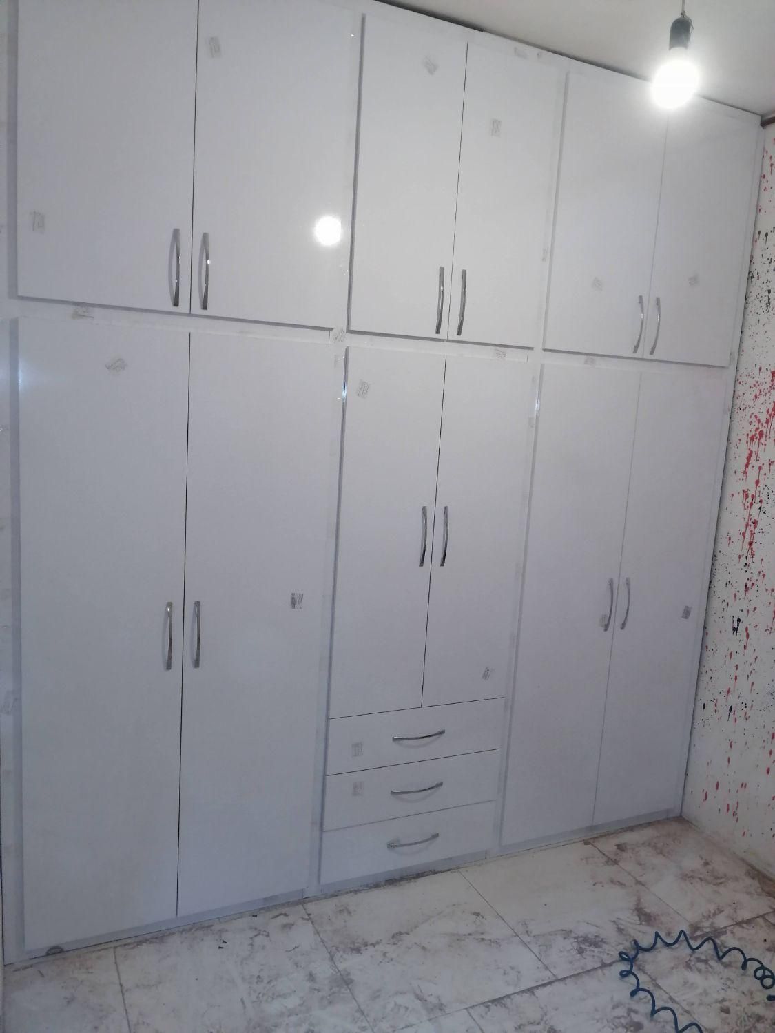 کمددیواری اشکاف کابینت کمد دیواری mdf ملامینه|جاکفشی، کمد، دراور|مشهد, ایثارگران|دیوار