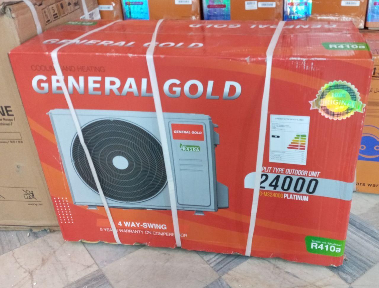 کولر گازی جنرال گلد مدل General Gold GG|کولر گازی و فنکوئل|رشت, معلم|دیوار