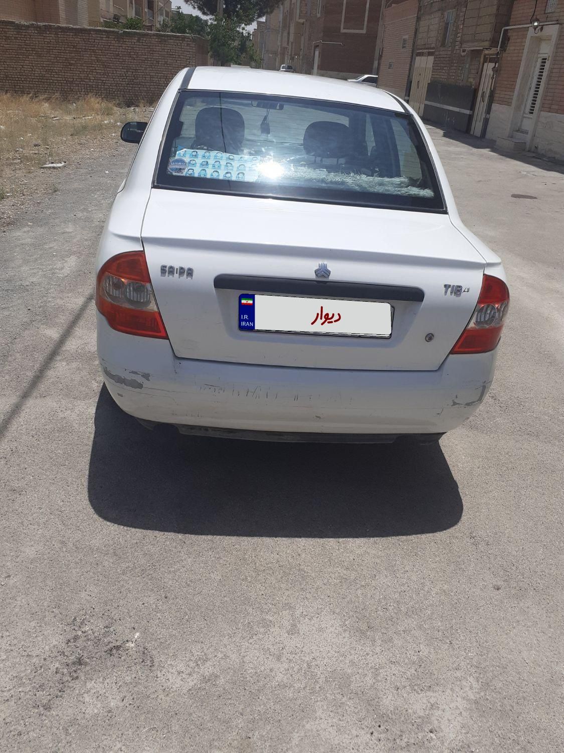 تیبا صندوق‌دار LX دوگانه سوز، مدل ۱۳۹۶|خودرو سواری و وانت|مبارکه, |دیوار