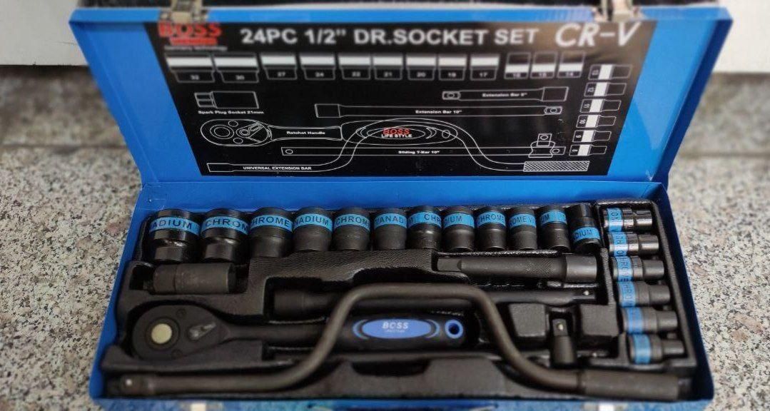 جعبه بکس.جک.خرک.بکس بادی.کمپرسور باد|ابزارآلات|خرم‌آباد, |دیوار