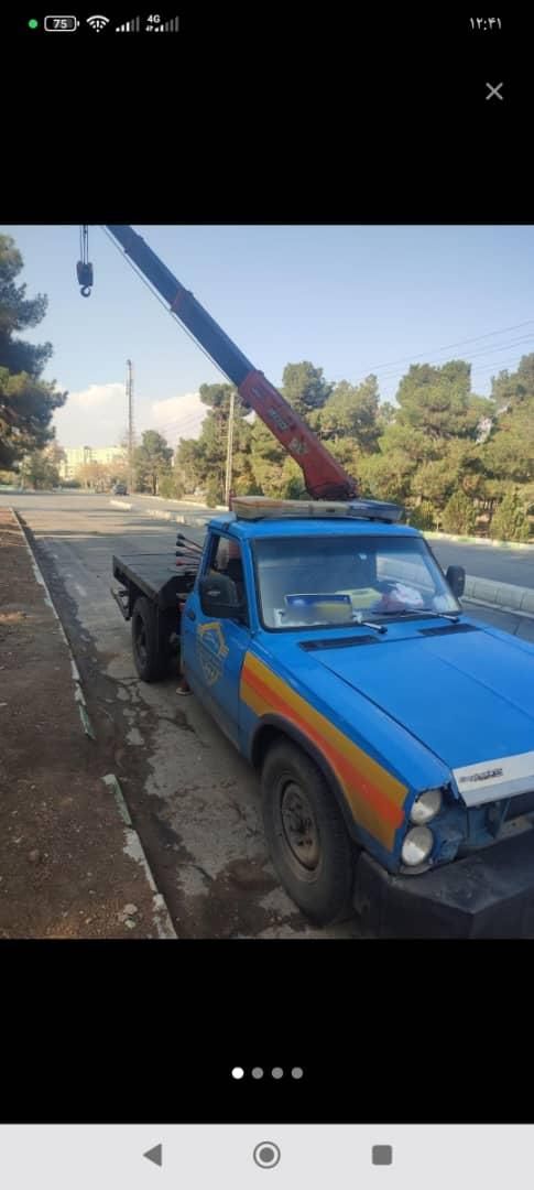 نیسان جرثقیل یدک کش دکل دار همراه سبدنفر بر|خدمات حمل و نقل|تهران, افسریه شمالی|دیوار