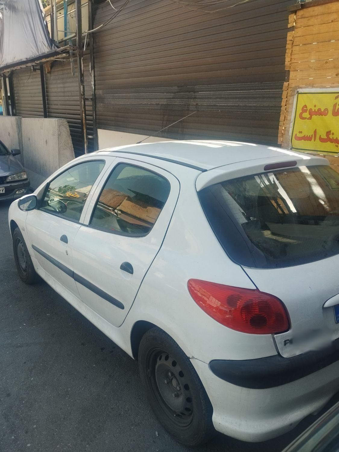 206 مدل 96 تیپ 5 دور رنگ|خودرو سواری و وانت|تهران, پرواز|دیوار