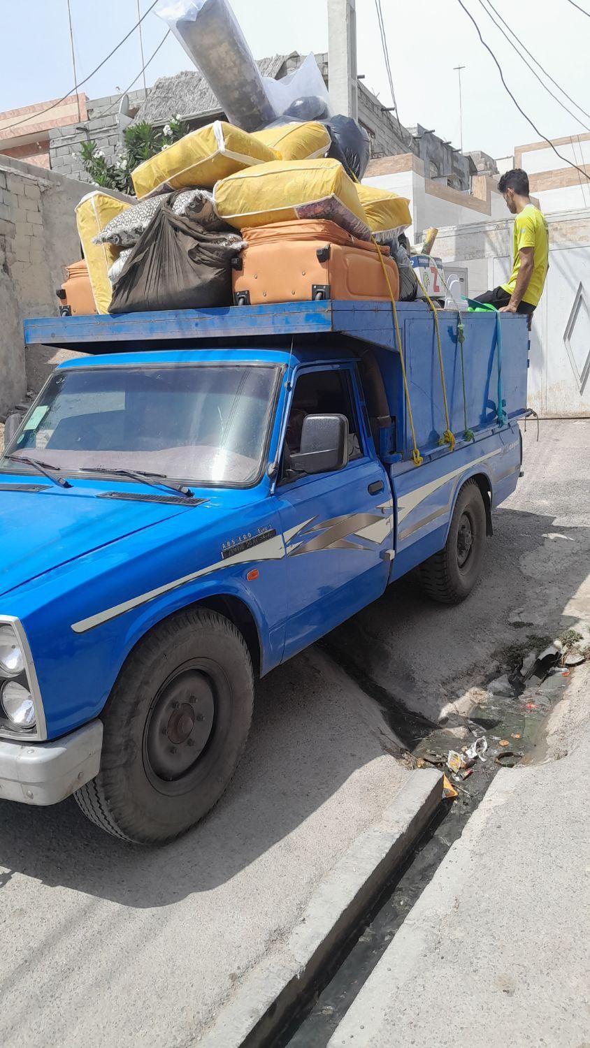 اتوبار باربری وانت تلفنی کامیونت نیسان بار کارگر|خدمات حمل و نقل|بندرعباس, |دیوار