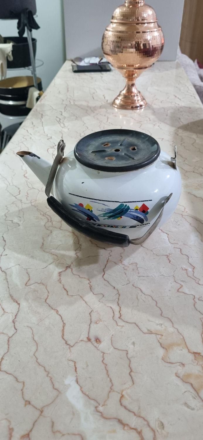 کتری لعابی|سماور، چای‌ساز، قهوه‌ساز|سنندج, |دیوار