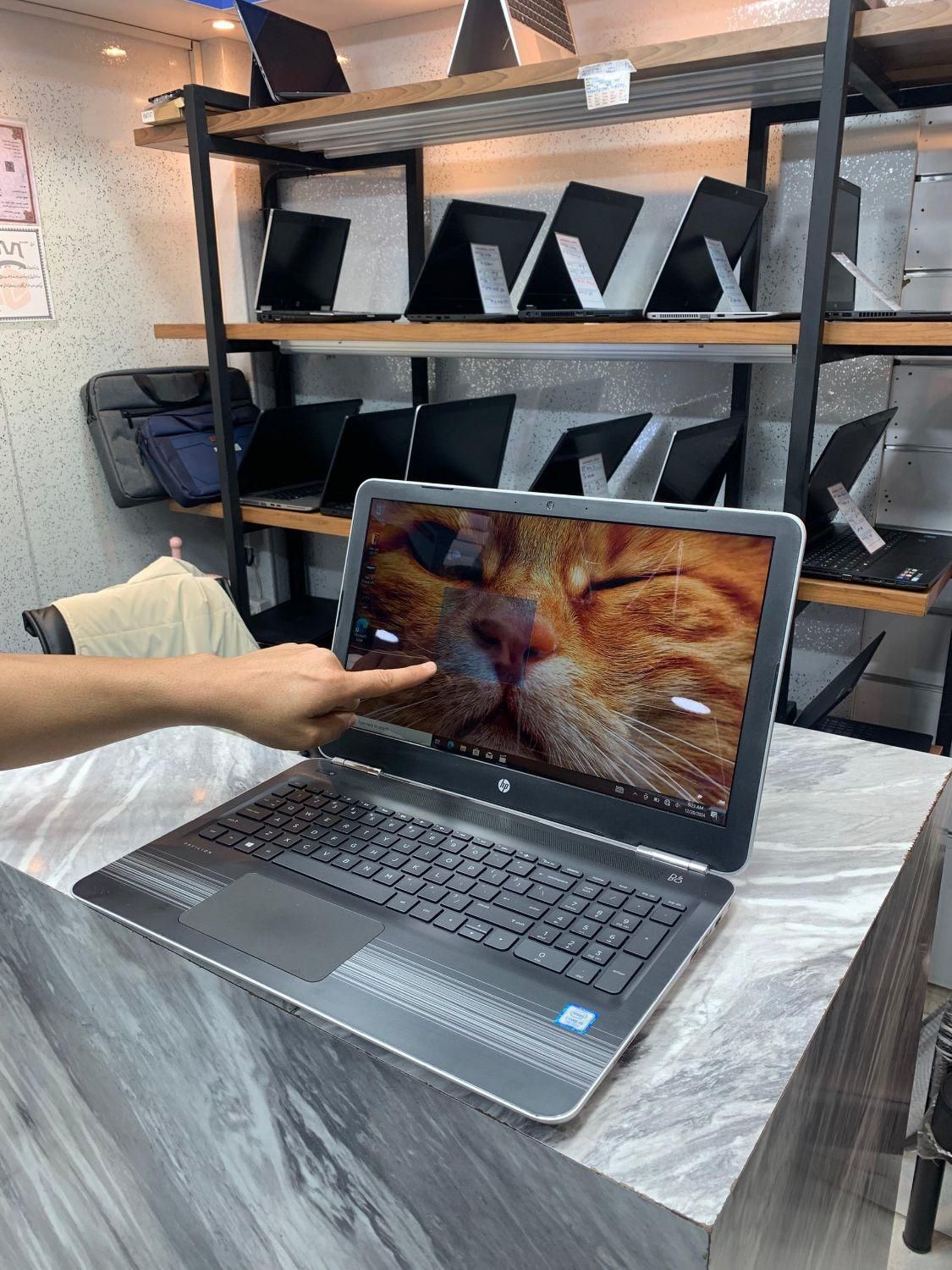 لپتاپ لمسی دوهارده نسل۷ HP pavilion|رایانه همراه|اهواز, نادری|دیوار