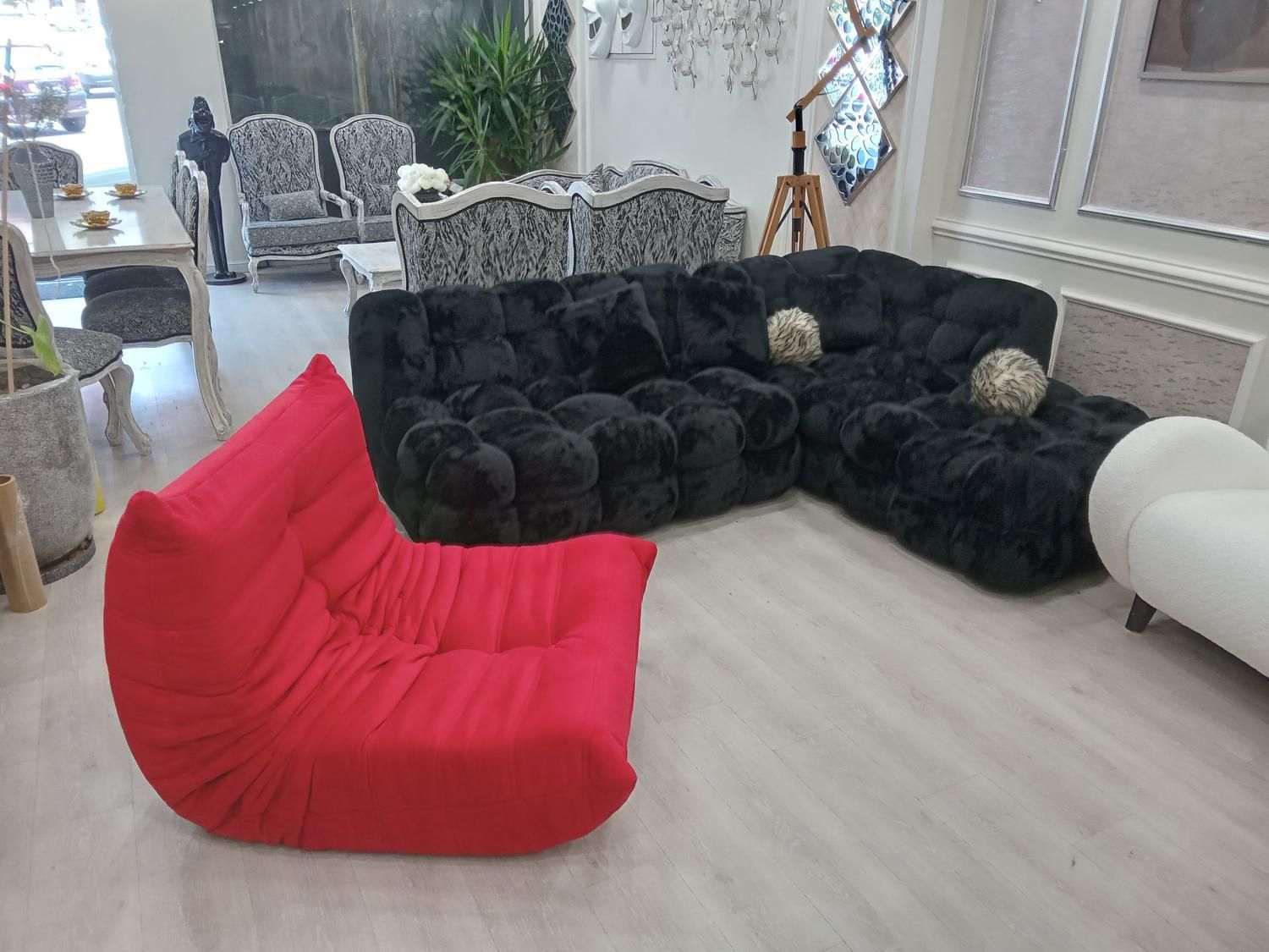 مبل ال مینیمال(مبلمان ژورنالی تدی)آماده تحویل|مبلمان خانگی و میز عسلی|تهران, اوقاف|دیوار