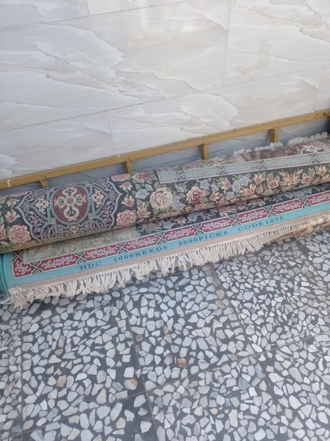 دوتخته فرش ۹متری سالم تراکم 3000.ماشینی 1000شانه .|فرش|الوند, |دیوار