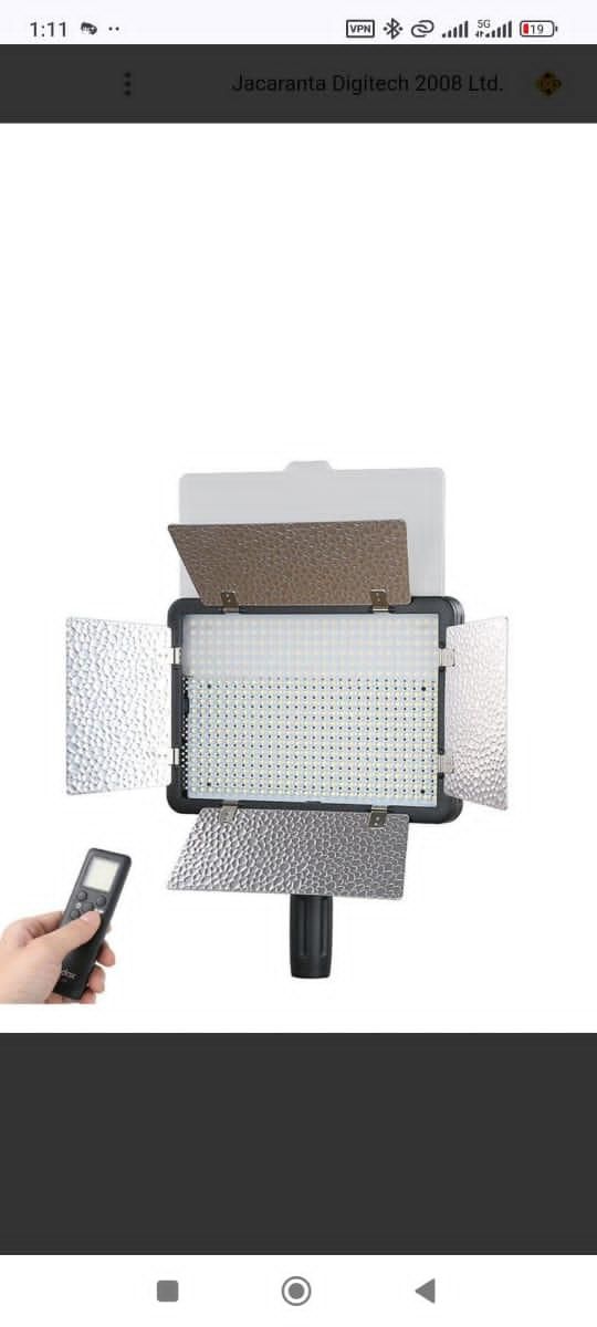 godox led500lr ویدیولایت بای‌کالر(آفتابی-مهتابی)|دوربین عکاسی و فیلم‌برداری|تهران, باغ فیض|دیوار