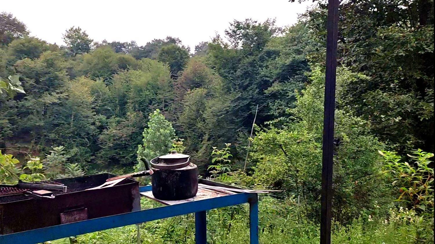 کلبه با ویو رودخانه و جنگل|اجارهٔ کوتاهمدت ویلا و باغ|رشت, لاکان|دیوار