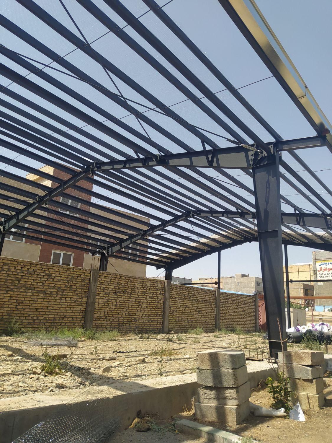 جوشکاری سیارشیروانی وپوشش انواع سوله،خرپاسازی|خدمات پیشه و مهارت|پرند, فاز ۱|دیوار