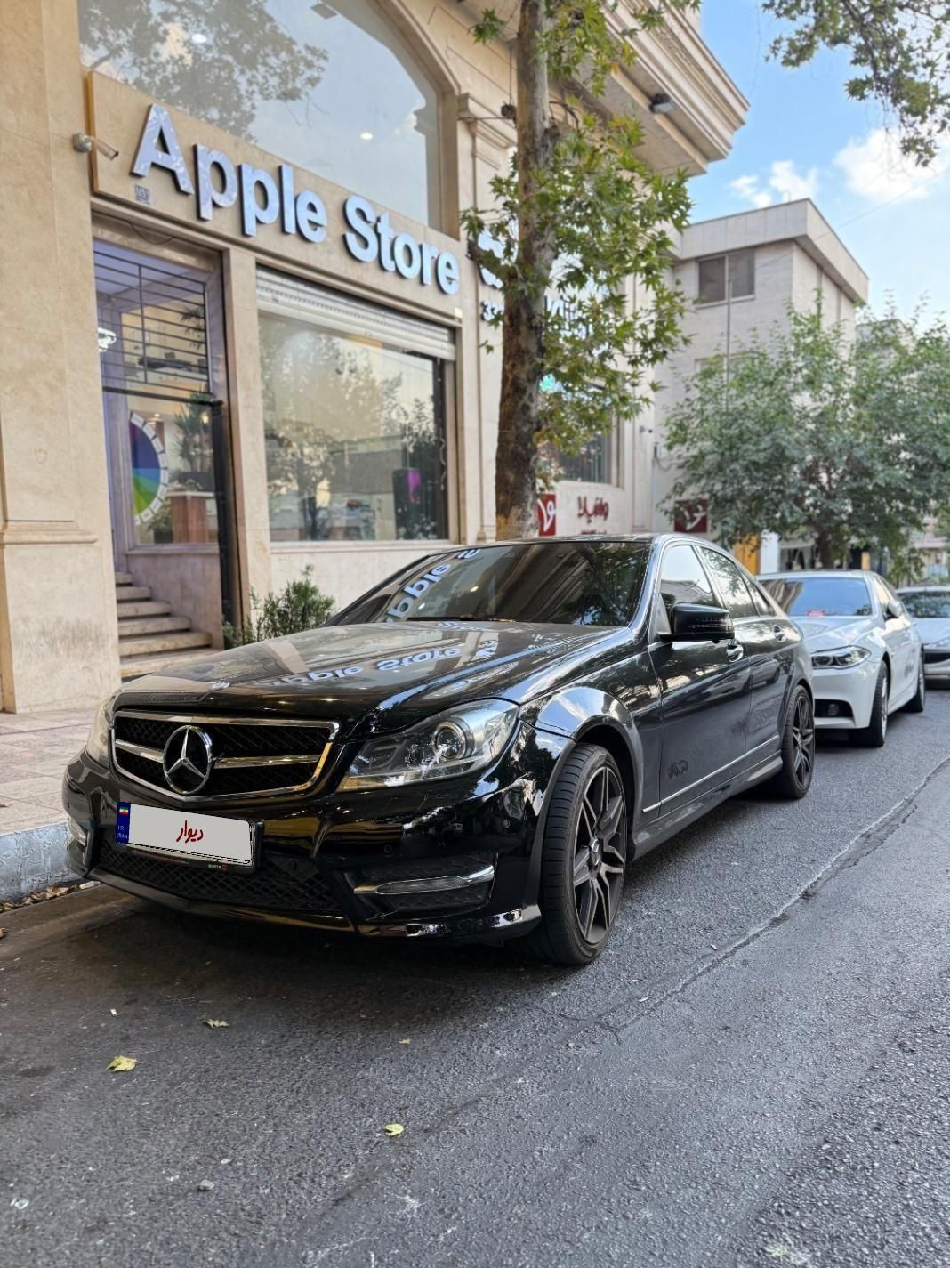 Benz C200 2014 Black|خودرو سواری و وانت|تهران, امانیه|دیوار