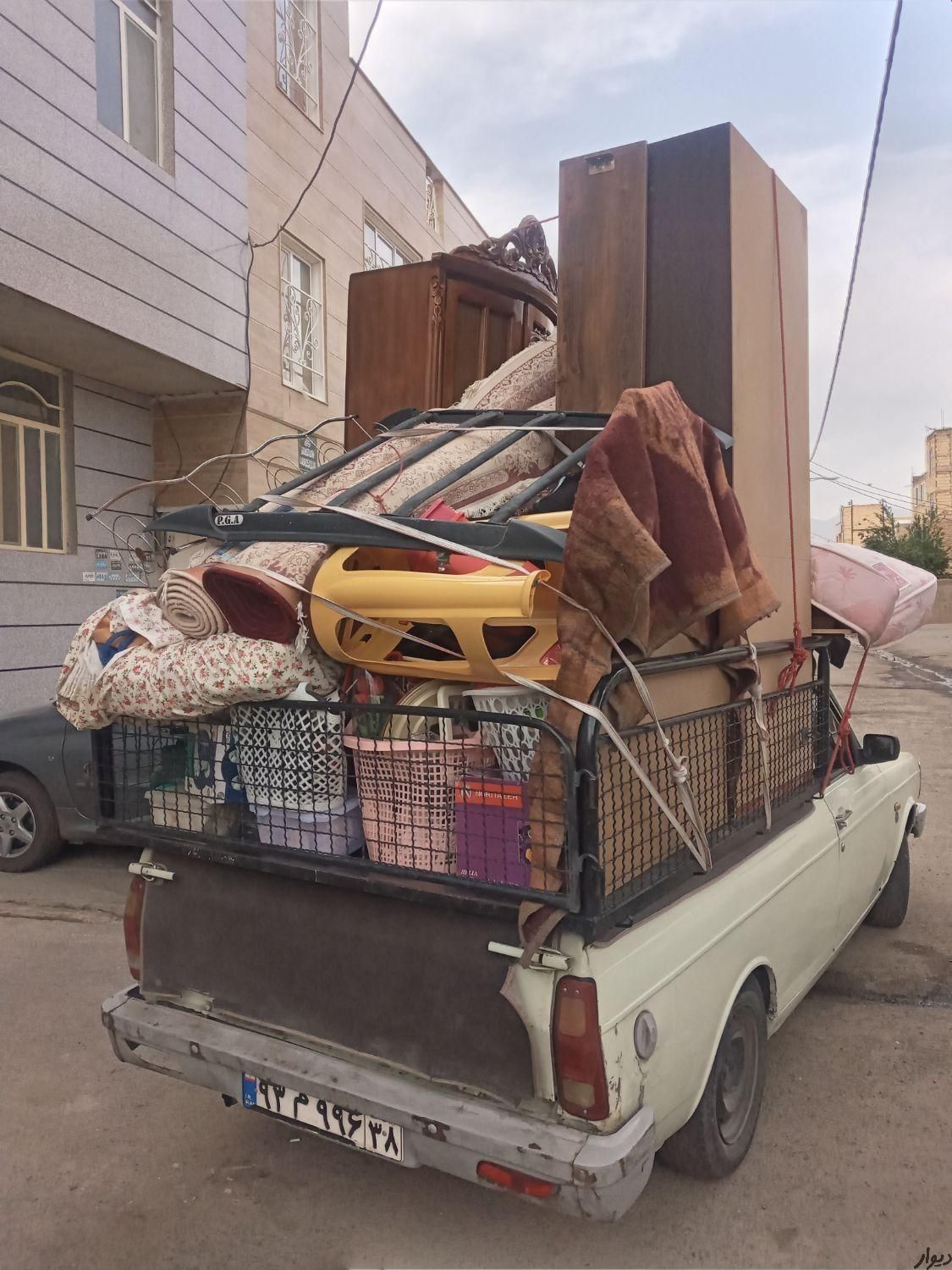 وانت بار نیسان بار باربری اسباب کشی وانتی حمل ونقل|خدمات حمل و نقل|هشتگرد, هشتگرد قدیم|دیوار