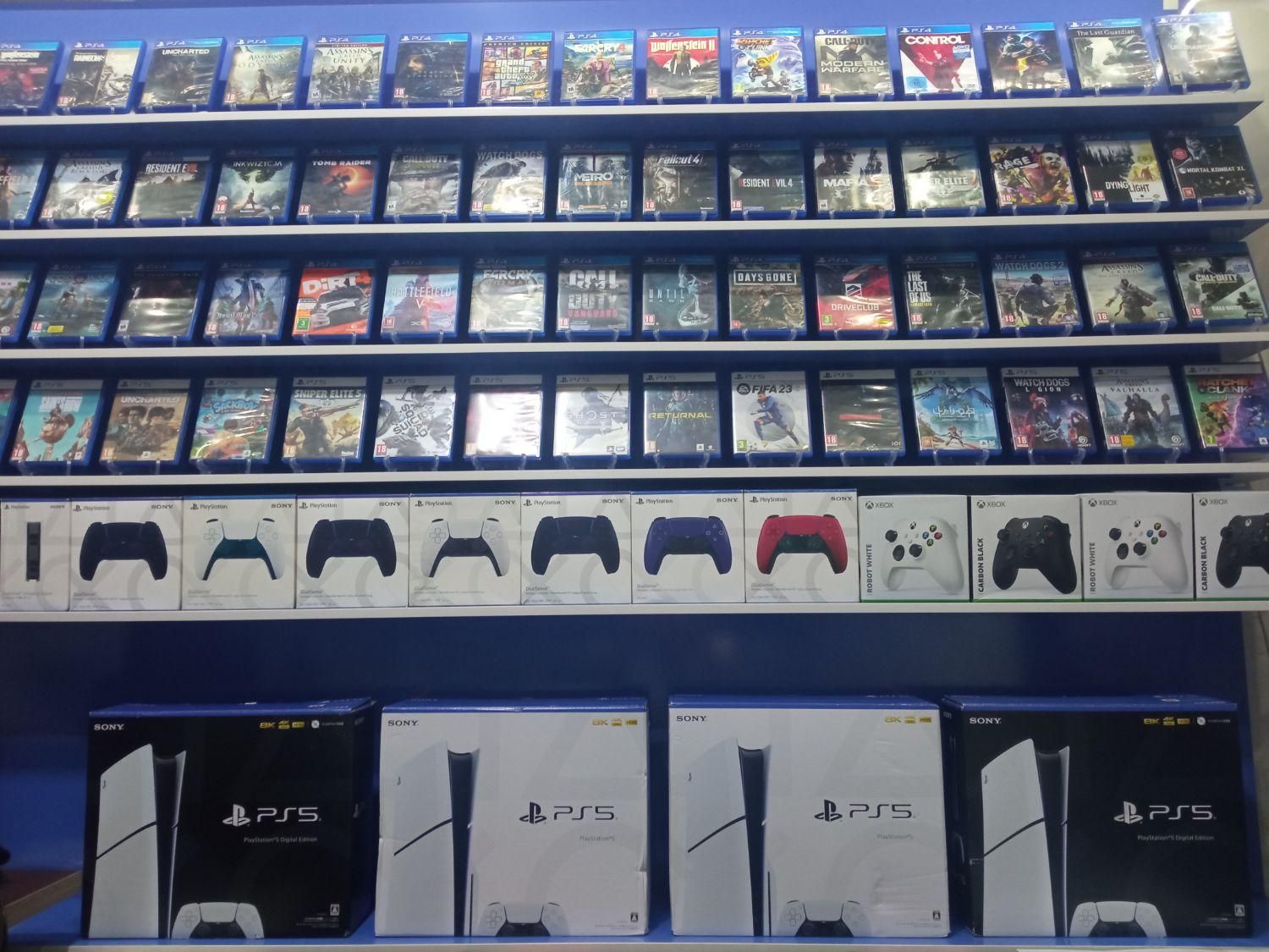 پلی استیشن پنج اسلیم استاندارد و دیجیتال|کنسول، بازی ویدئویی و آنلاین|ایلام, |دیوار