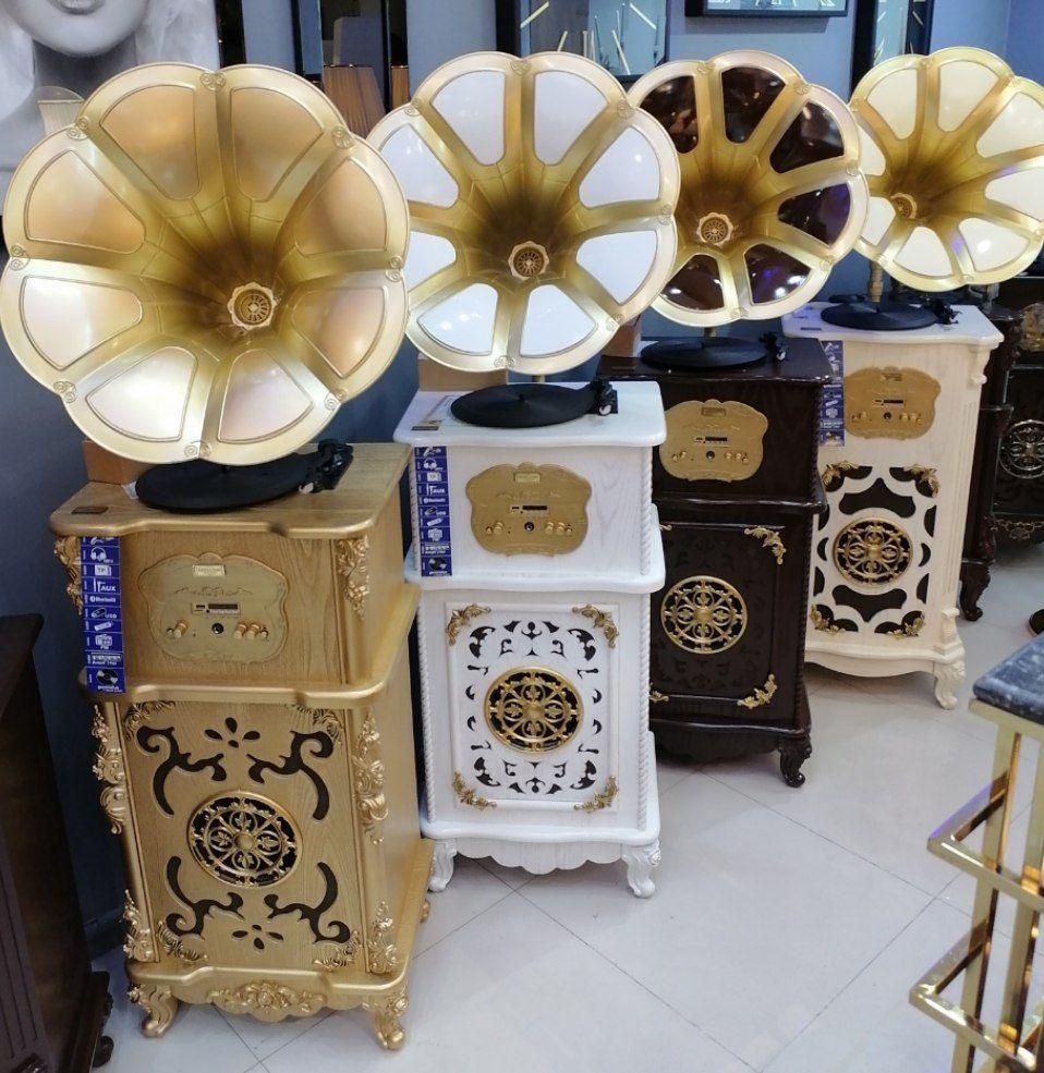 گرامافون ۱۲کاره شیپور بزرگ|صنایع دستی و سایر لوازم تزئینی|کرج, حصارک بالا|دیوار