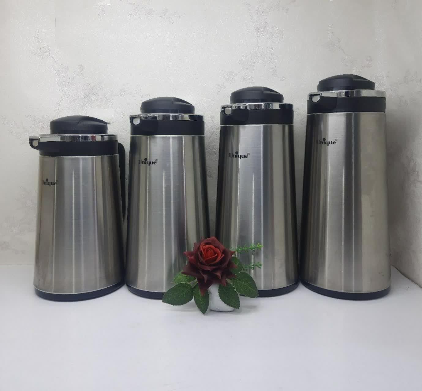 فلاکس چایی / فلاسک چای استیل پمپی / کلمن آب|ظروف نگهدارنده، پلاستیکی، یک‌بارمصرف|قم, نیروگاه|دیوار