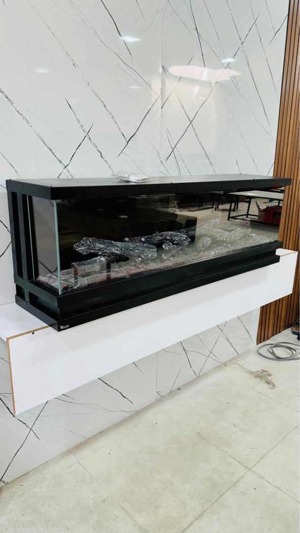 شومینه برقی نمایشی مدل۱۱|بخاری، هیتر، شومینه|اردبیل, |دیوار