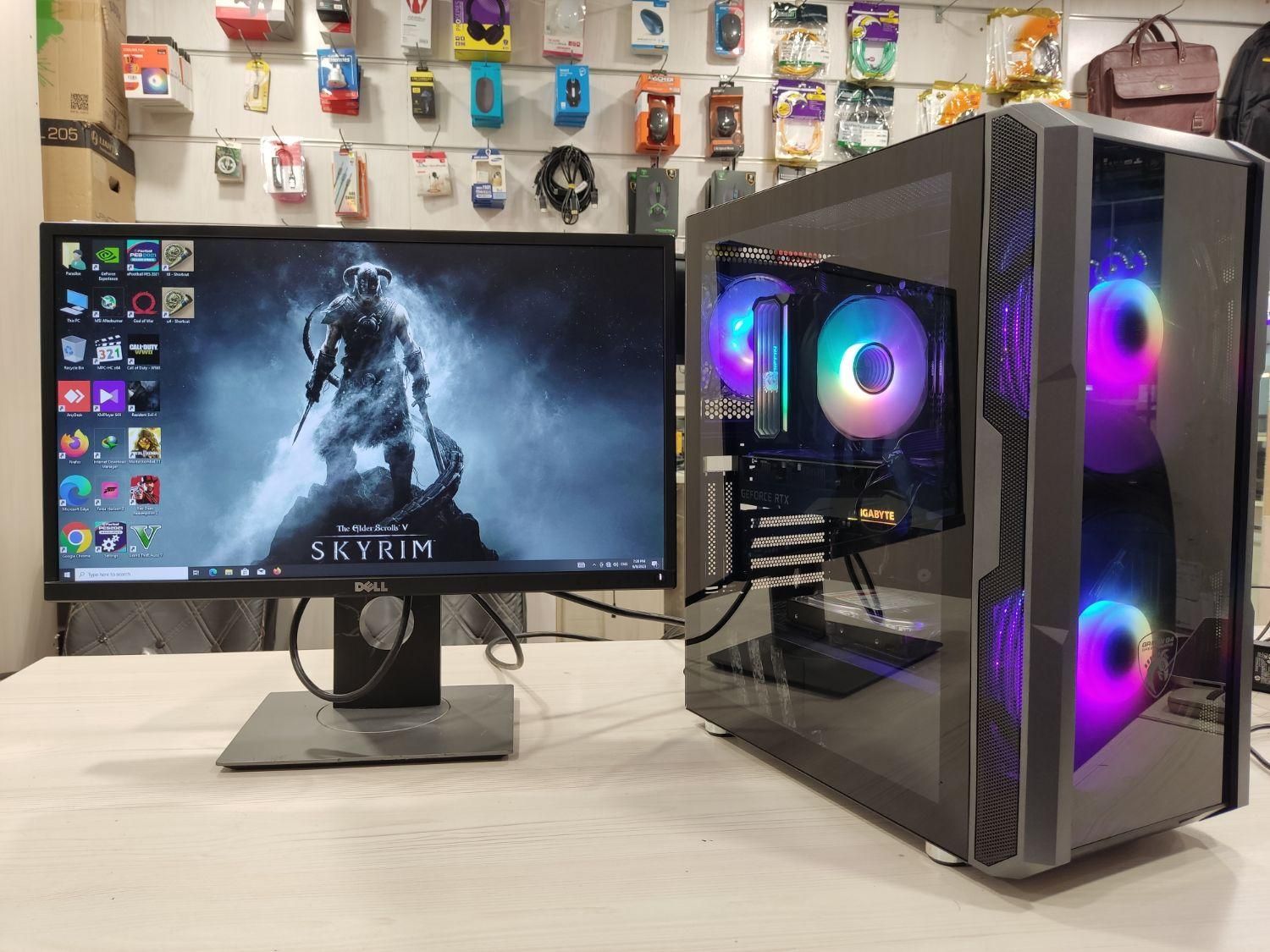 سیستم گیمینگ نسل دوازدهم RTX 3070|رایانه رومیزی|گرگان, |دیوار