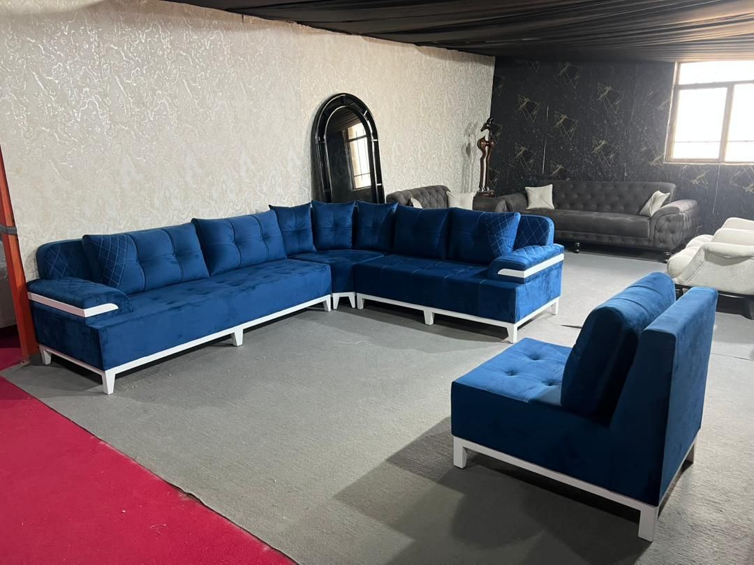 فروش قسطی مبل ال مدل ترنم|مبلمان خانگی و میز عسلی|رشت, فلسطین|دیوار