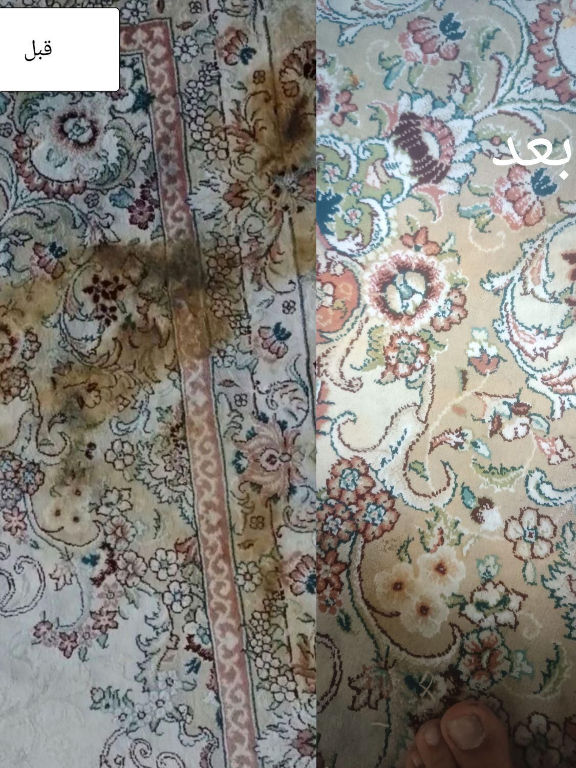 رفو  رفوگری فرش ماشینی ترمیم پارگی و سوختگی درمحل|خدمات پیشه و مهارت|مشهد, کوی سیدی|دیوار