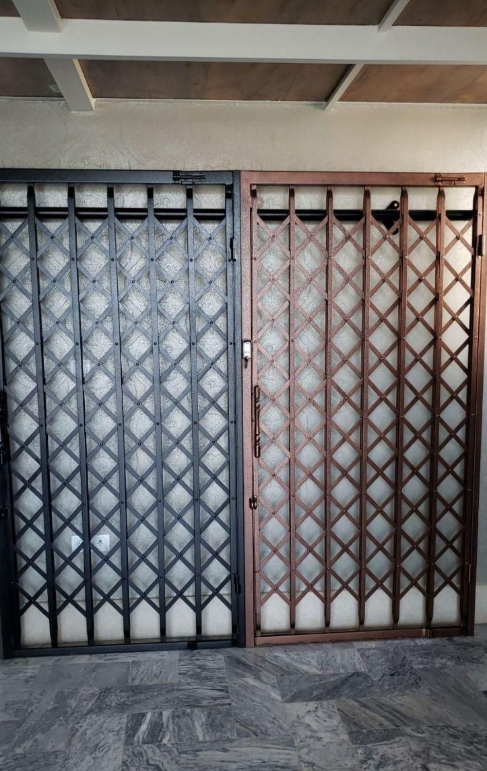 مرکز تولید مستقیم حفاظ نرده درب اکاردیونی واهنگری|مصالح و تجهیزات ساختمان|کرج, گلشهر|دیوار