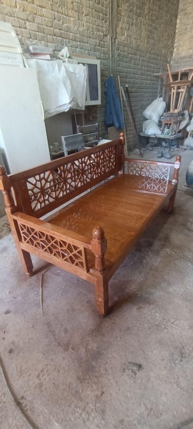 میزو صندلی تمام چوب کافه رستوران|میز و صندلی غذاخوری|شیراز, سلطان آباد|دیوار