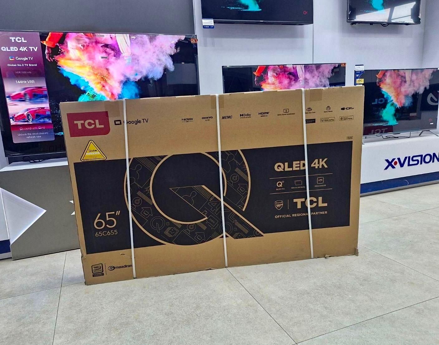 تلویزیون مینی Q ال ای دی ۶۵/۷۵ TCL تی سی ال 65C755|تلویزیون و پروژکتور|تهران, امانیه|دیوار