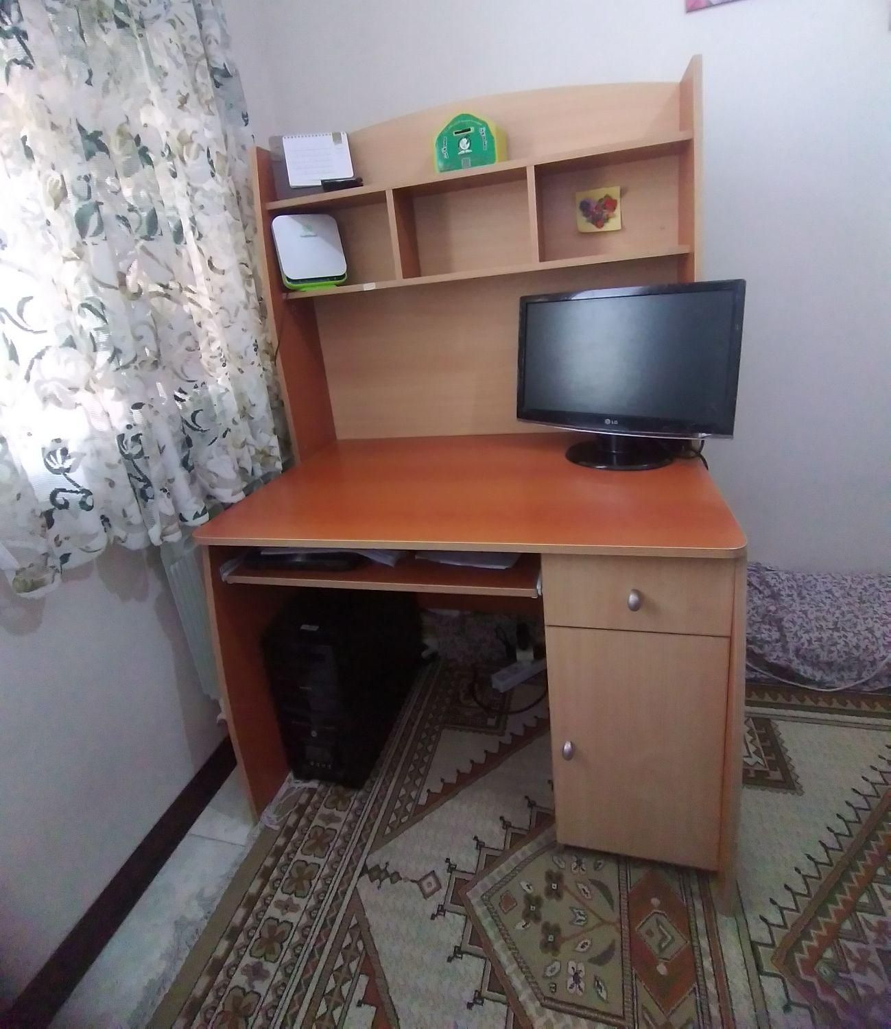 میز تحریر قفسه دار کتابخانه دار میز کامپیوتر|میز تحریر و کامپیوتر|تهران, منصوریه منگل|دیوار
