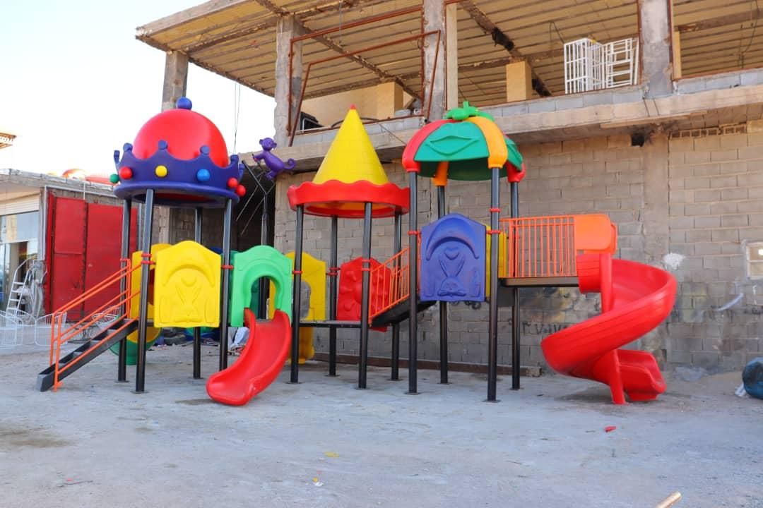 مجموعه بازی پلی اتیلن کد۰۱۱پارکی تاب سرسره ۱۱قطعات|اسباب‌‌بازی|تهران, آبشار تهران (دریاچه)|دیوار
