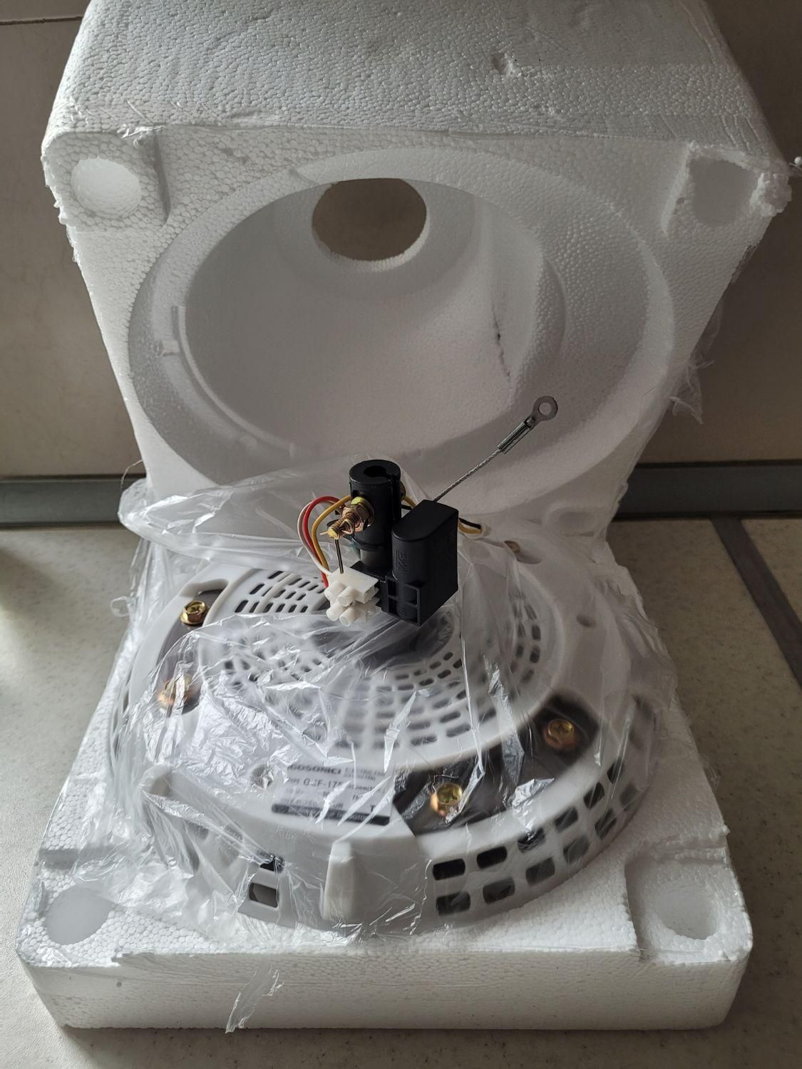 پنکه سقفی ایگوسونیک مدل ۱۷۵ موتور آیرودینامیک|پنکه و تصفیهکنندهٔ هوا|تهران, ابوذر|دیوار