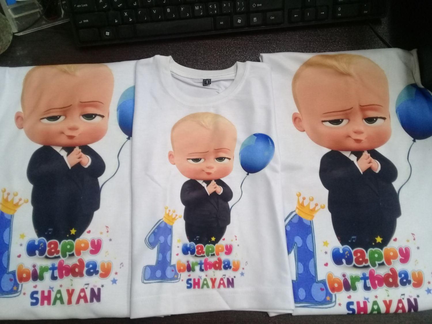 تیشرت تولد لباس هودی(چی چاپ)|کفش و لباس بچه|مشهد, حسابی جنوبی (شهرک غرب)|دیوار