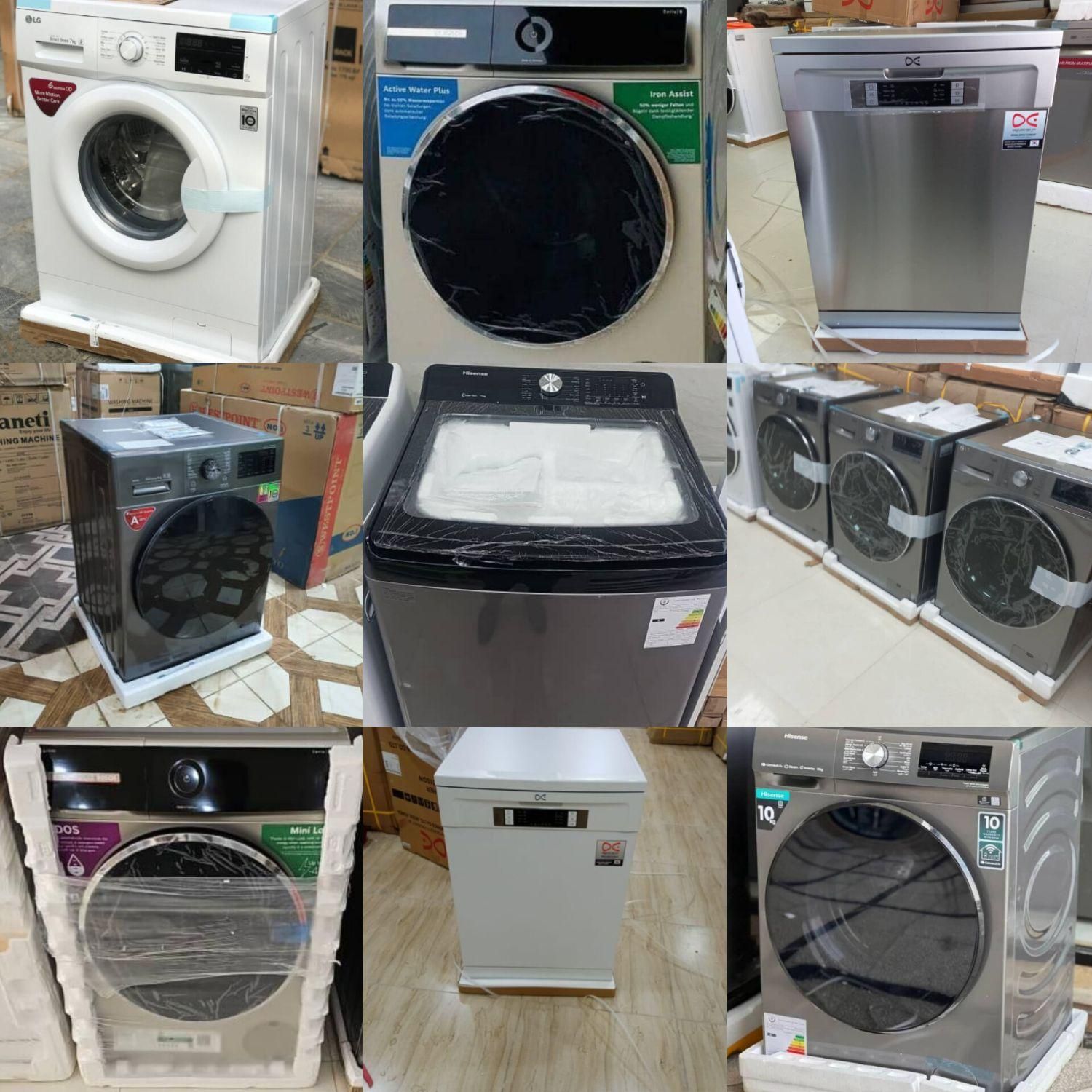 لباسشویی باهوش مصنوعی ظرفشویی (علیاری)|ماشین لباسشویی و خشککن لباس|اهواز, سپیدار|دیوار