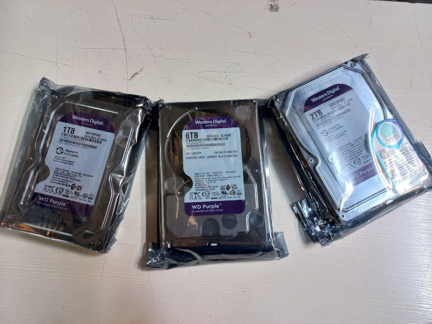 هارد اینترنال کامپیوتر و دوربین مداربسته|قطعات و لوازم جانبی رایانه|قم, صفائیه|دیوار