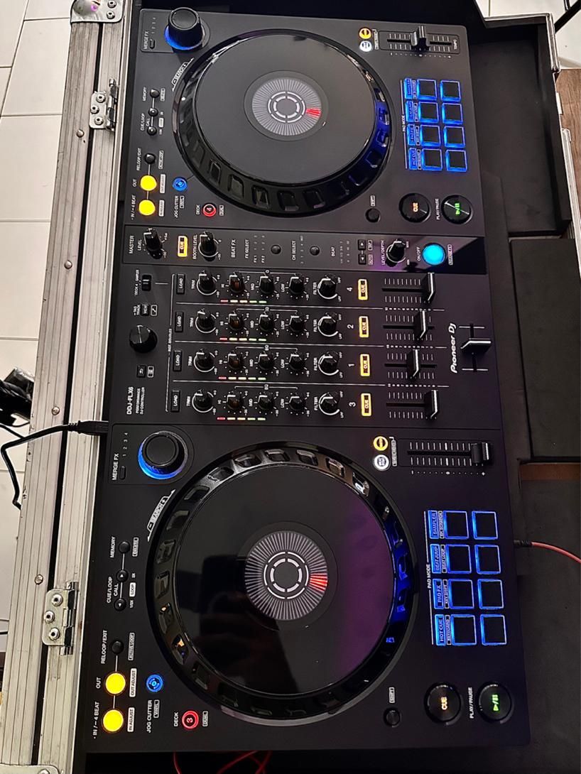 فروش دستگاه دی‌جی Pioneer DDJ-FLX6+هارد کیس+هدفون|خدمات پذیرایی، مراسم|تهران, شهرک پرواز|دیوار