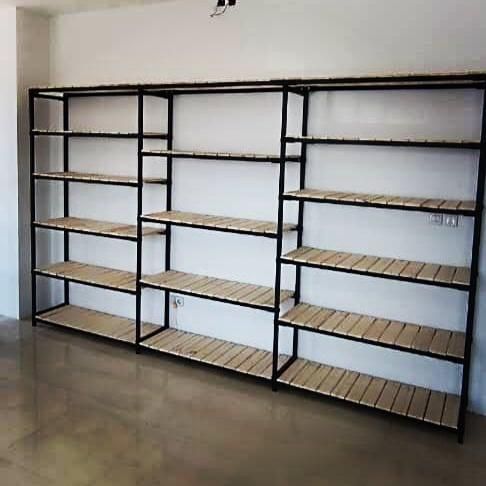 تولید رگال های فروشگاهی و خانگی|کتابخانه، شلف، قفسه‌های دیواری|ملایر, |دیوار