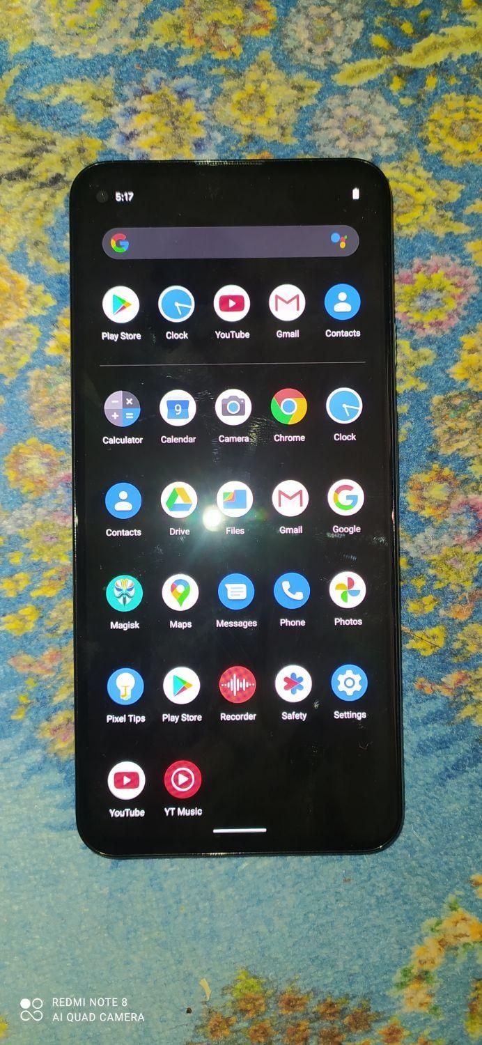 گوگل Pixel 5a 5G با حافظهٔ ۱۲۸ گیگابایت|موبایل|شیراز, قصرالدشت|دیوار
