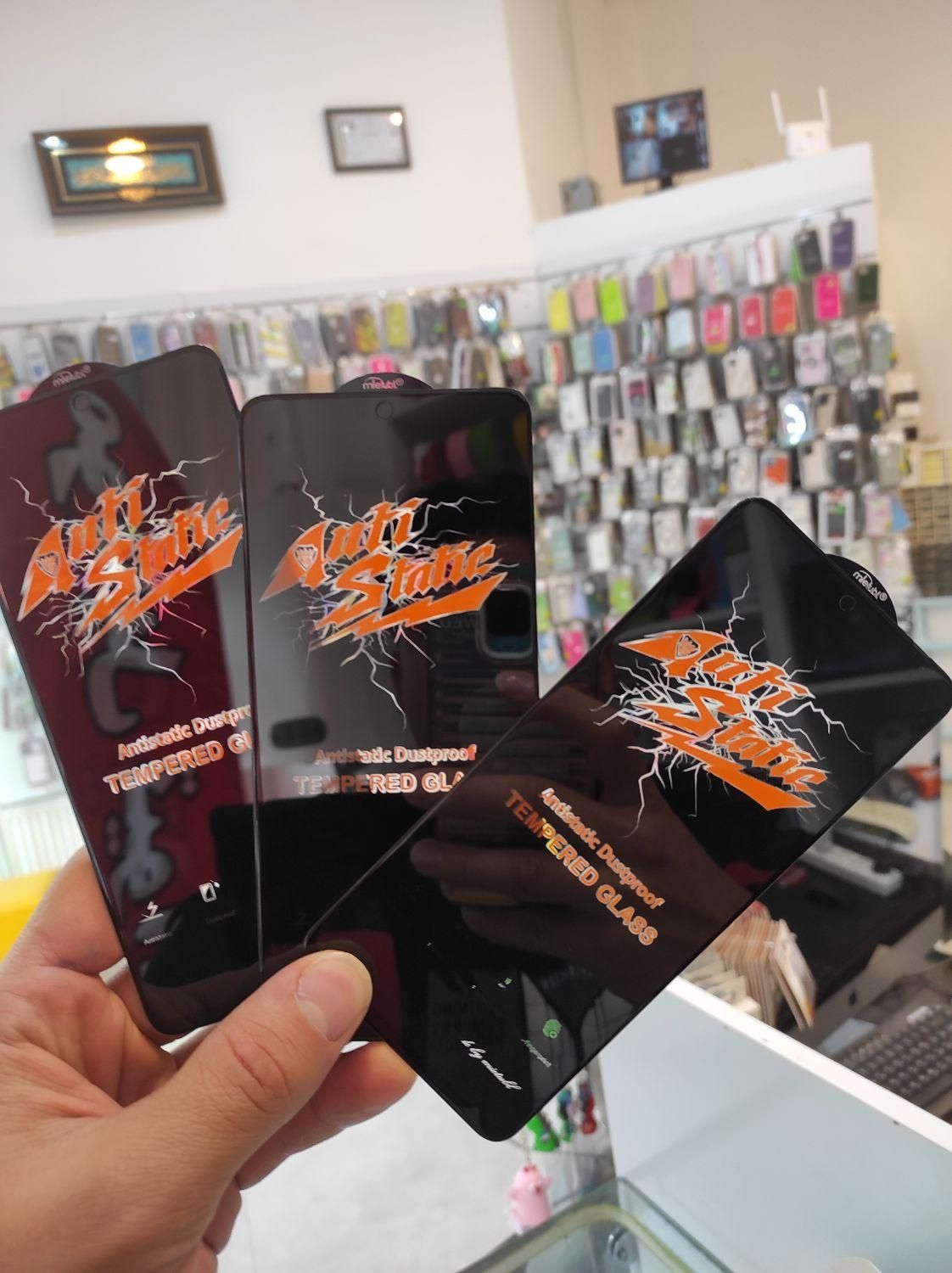 گلس ضدضربه A16 A06 A55 S24Fe Note13 15promax 13pro|لوازم جانبی موبایل و تبلت|مشهد, الهیه|دیوار