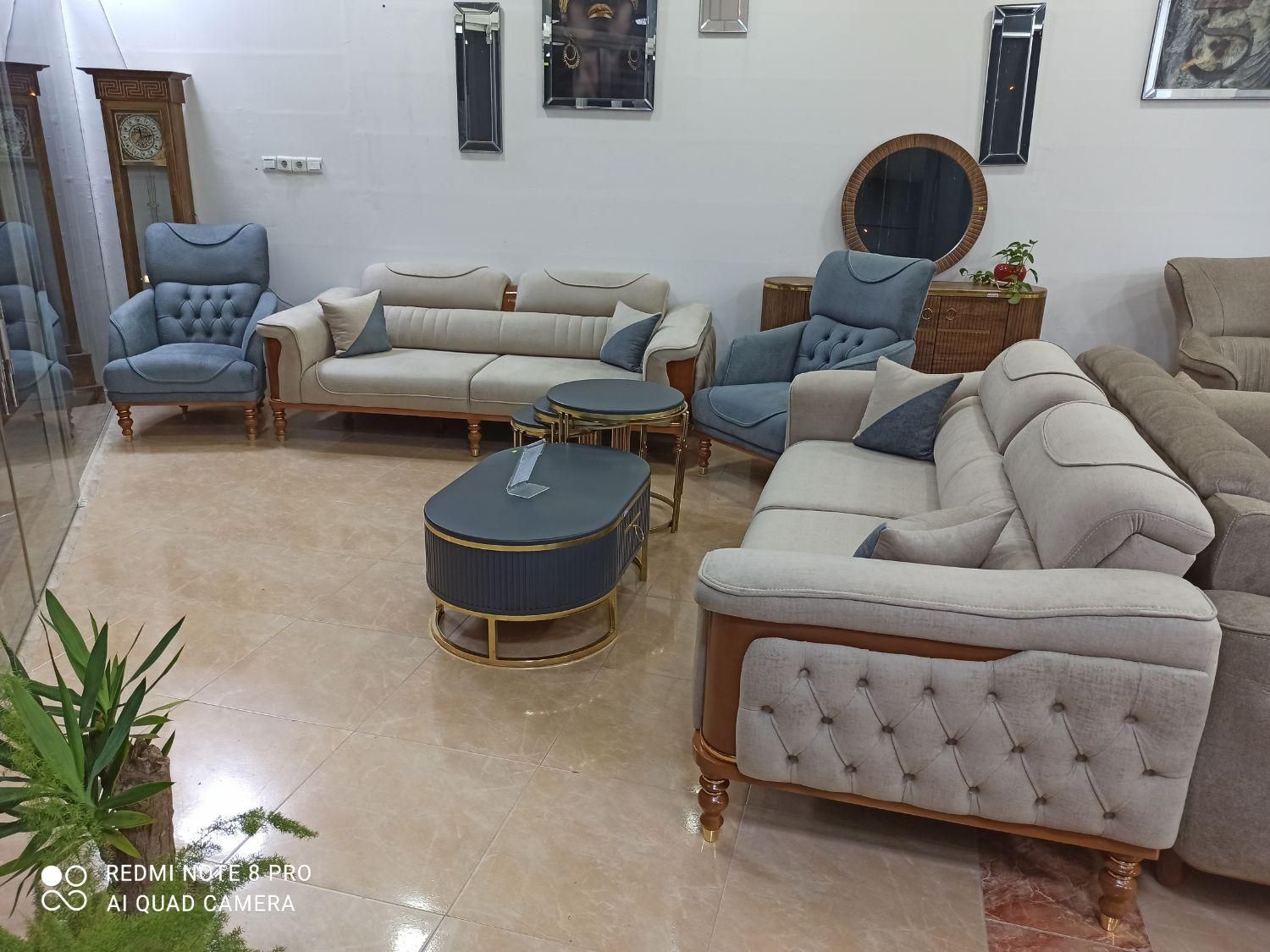 مبل ماندگار شرکتی مدل کارول ۸ نفره تختخواب شو|مبلمان خانگی و میز عسلی|کرمانشاه, |دیوار