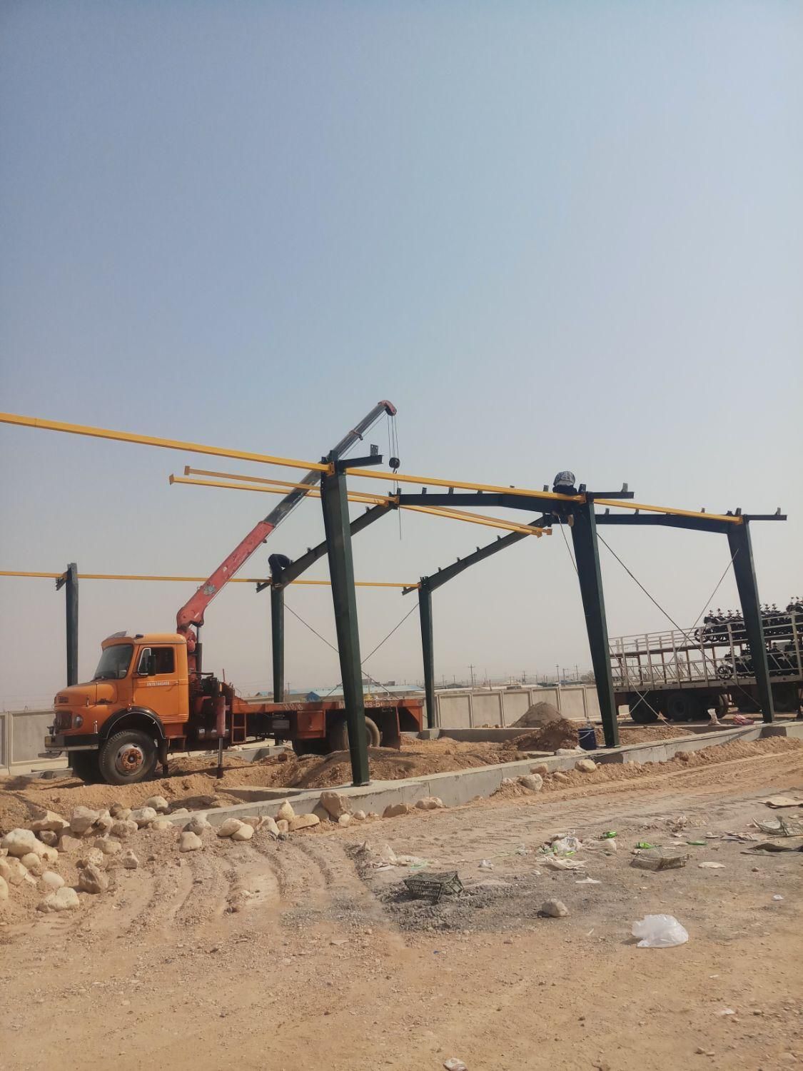 جرثقیل کرایه ای ۹۱۱.ده تن .۲۵تن|خدمات حمل و نقل|ایلام, |دیوار