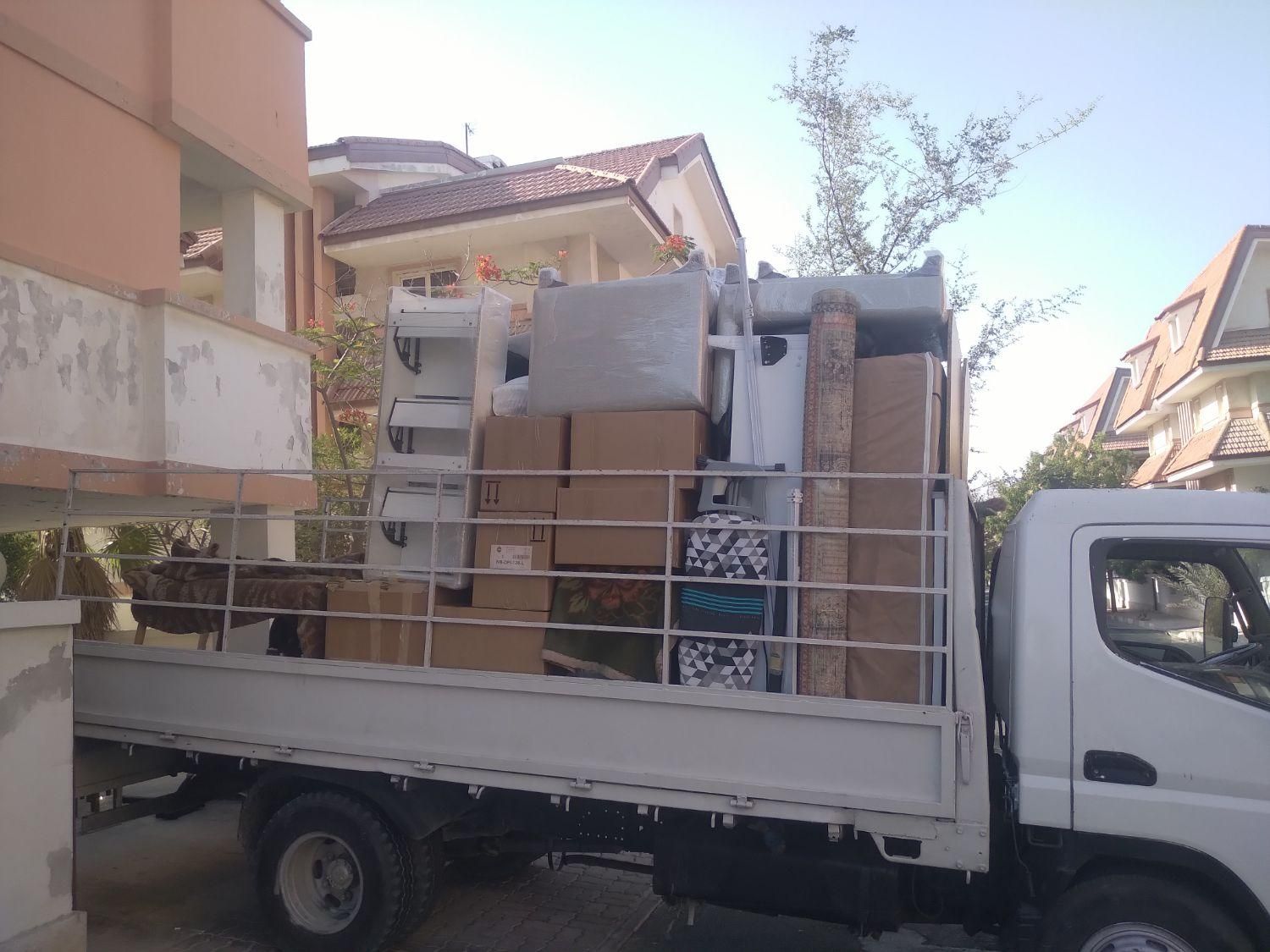 باربری کیش حمل بار اثاثیه منزل مبلمان ششچرخ بزرگ|خدمات حمل و نقل|کیش, |دیوار