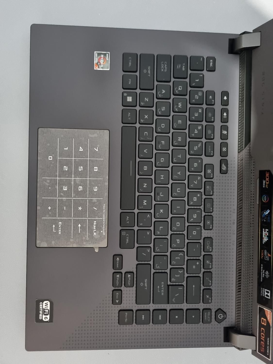 Rog strix g513QR گیمینگ(معاوضه مک و آیپد هم داریم)|رایانه همراه|تهران, میدان ولیعصر|دیوار