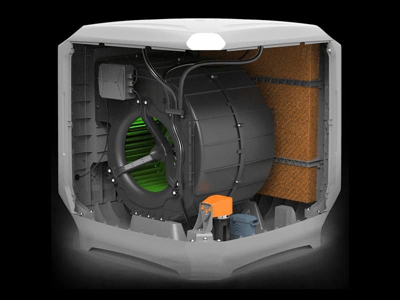 کولر پلیمری سلولزی ایرومکس اقساط ۶ماهه|کولر آبی|سبزوار, قصبه اب یمین|دیوار